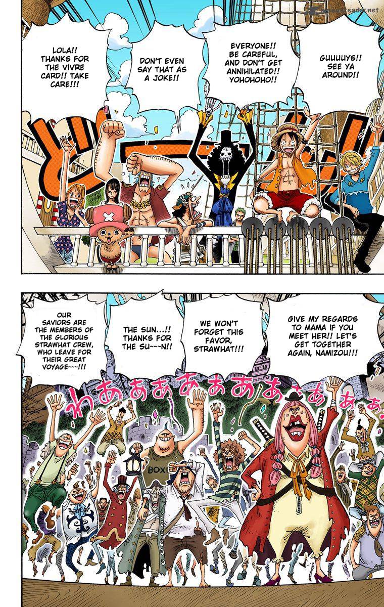 One Piece Colored Chapter 490 Page 3