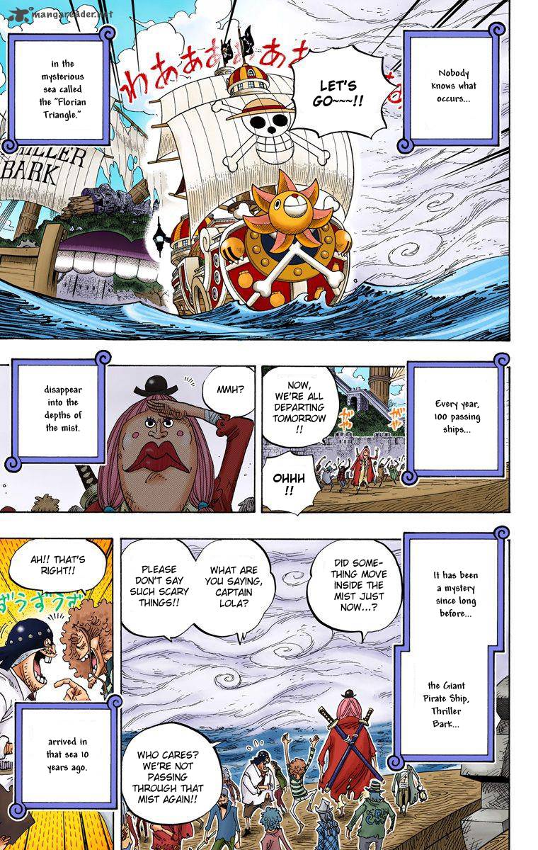 One Piece Colored Chapter 490 Page 4