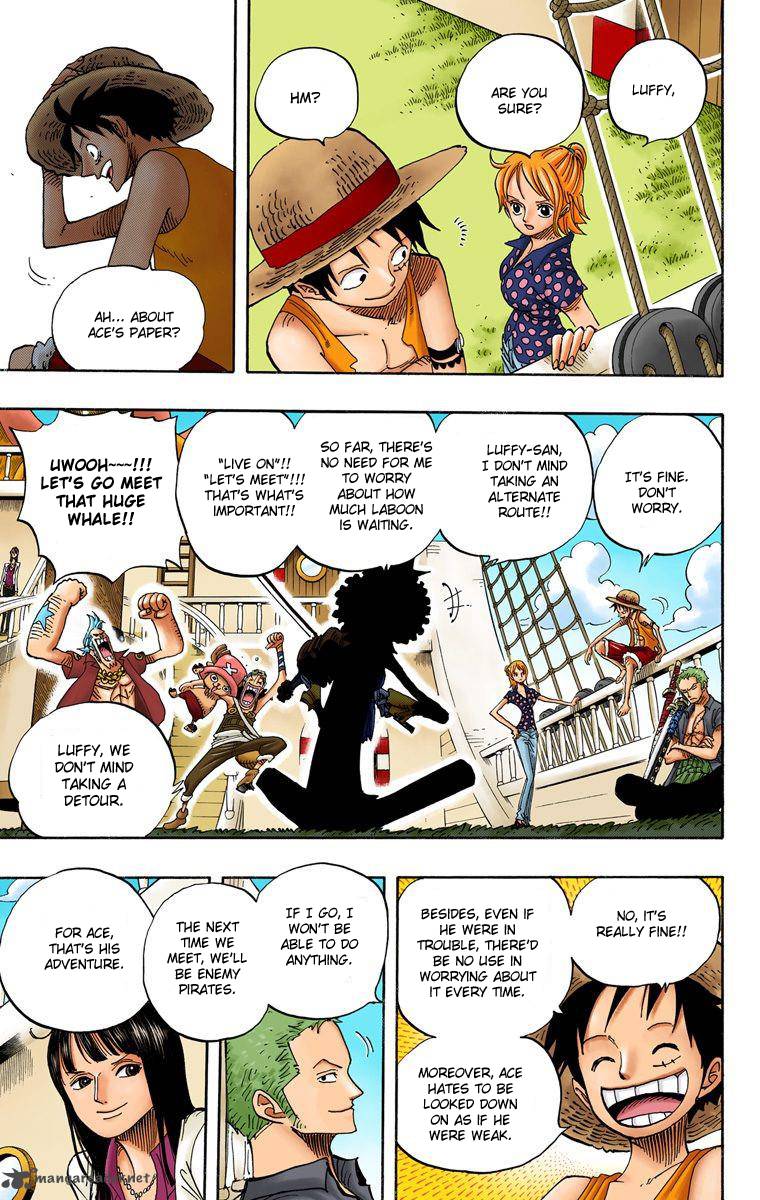 One Piece Colored Chapter 490 Page 6