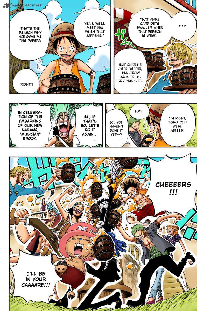 One Piece Colored Chapter 490 Page 7