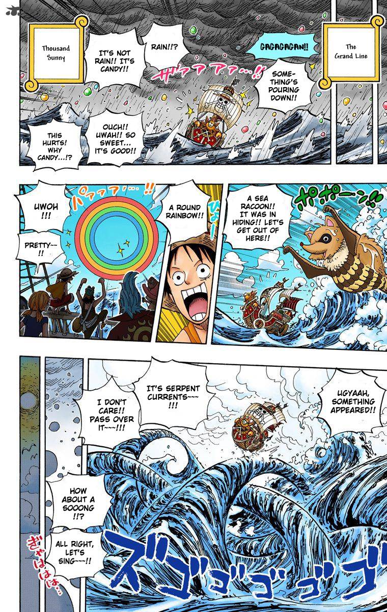 One Piece Colored Chapter 490 Page 9