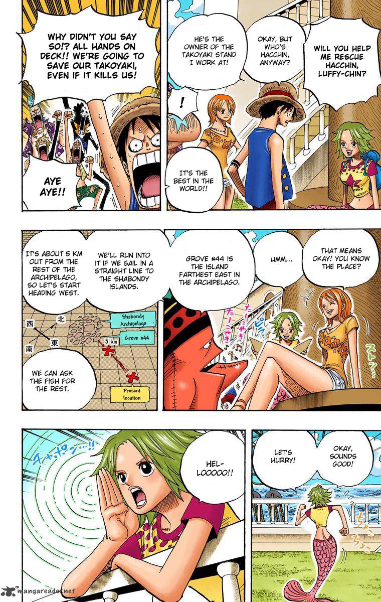 One Piece Colored Chapter 491 Page 11