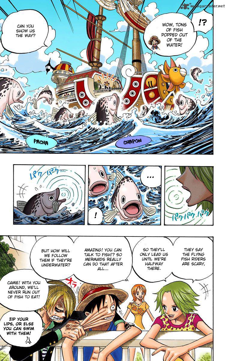 One Piece Colored Chapter 491 Page 12
