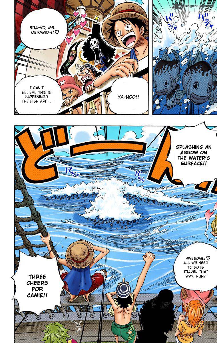 One Piece Colored Chapter 491 Page 13