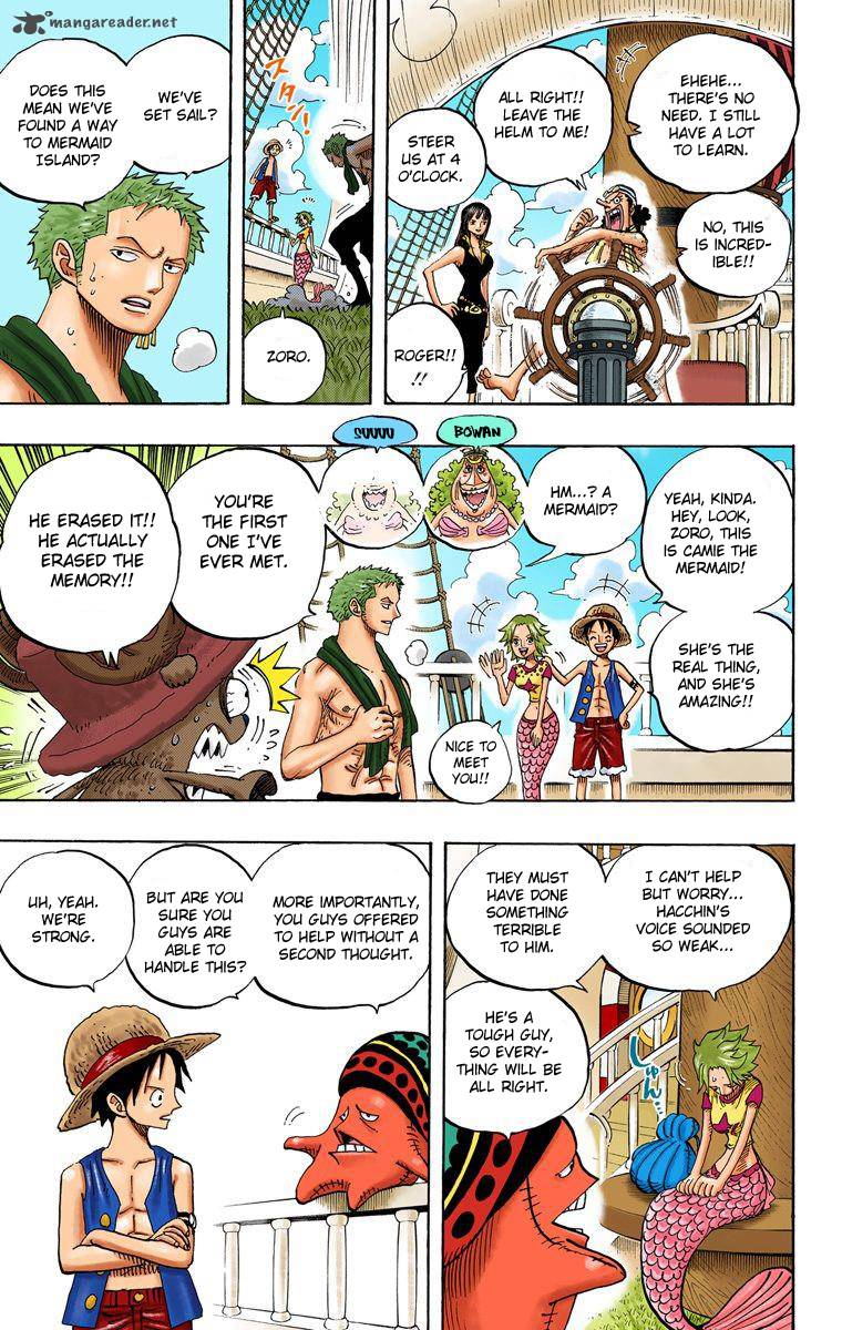 One Piece Colored Chapter 491 Page 14