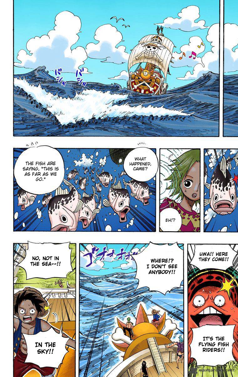 One Piece Colored Chapter 491 Page 17