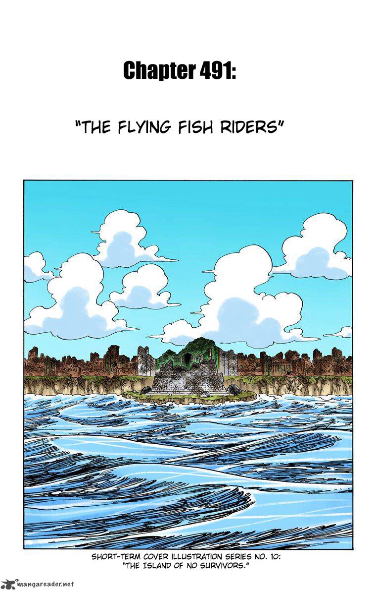 One Piece Colored Chapter 491 Page 2