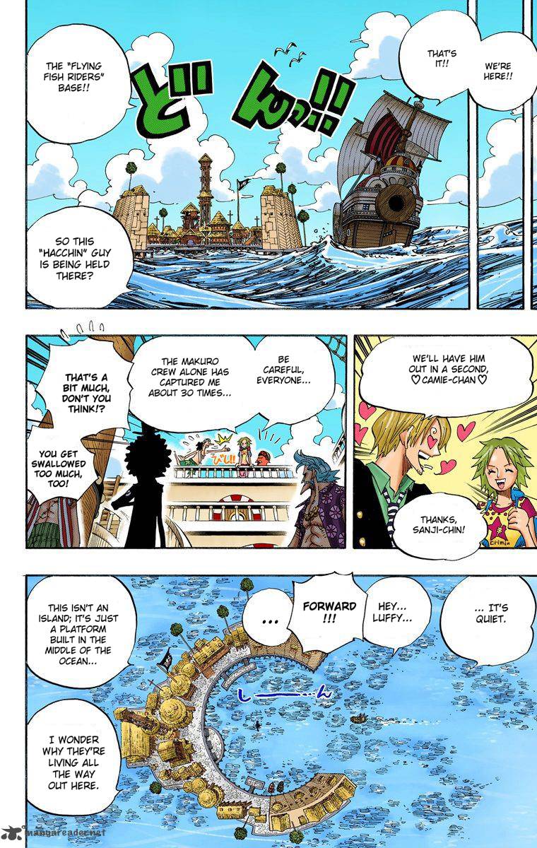 One Piece Colored Chapter 492 Page 11