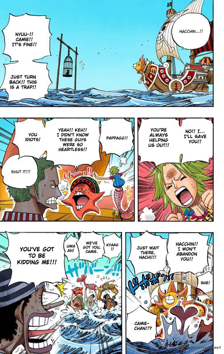 One Piece Colored Chapter 492 Page 16