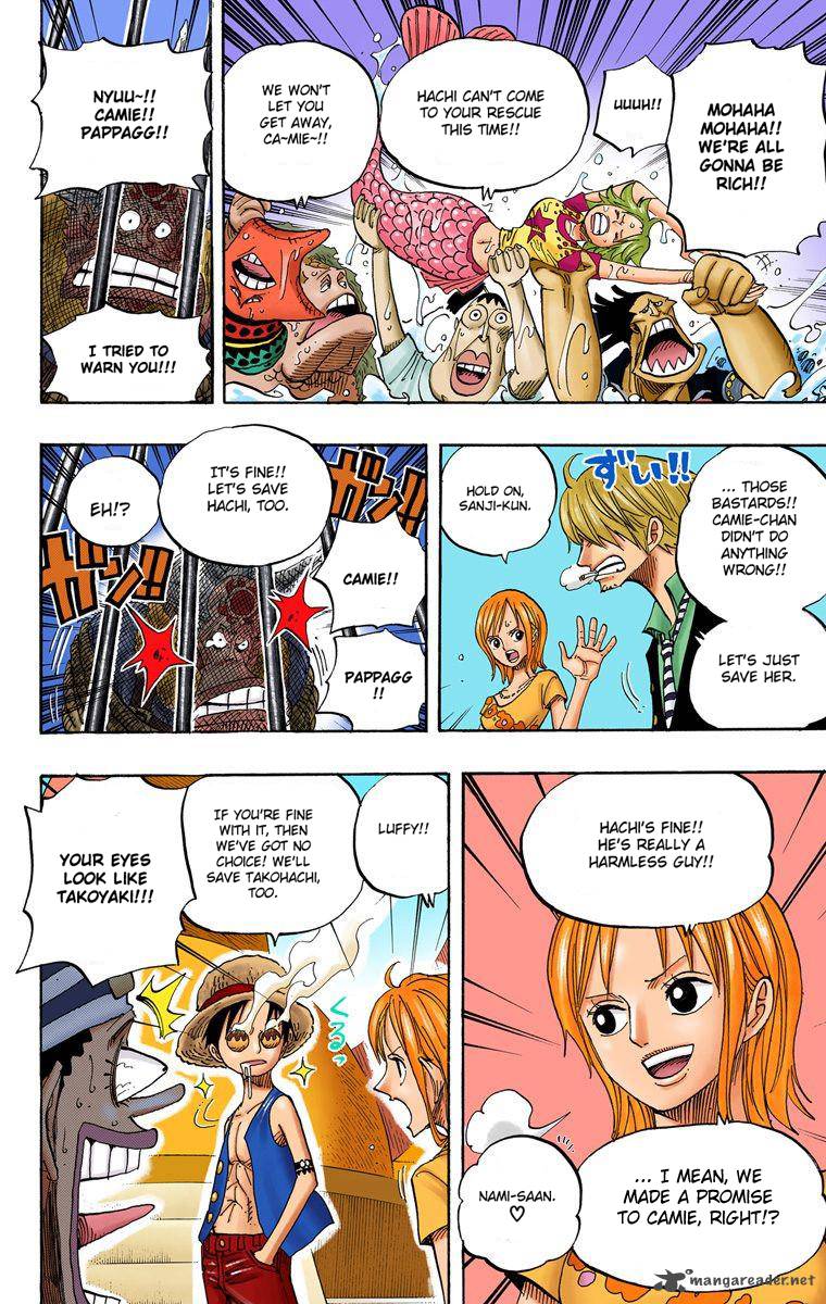 One Piece Colored Chapter 492 Page 17