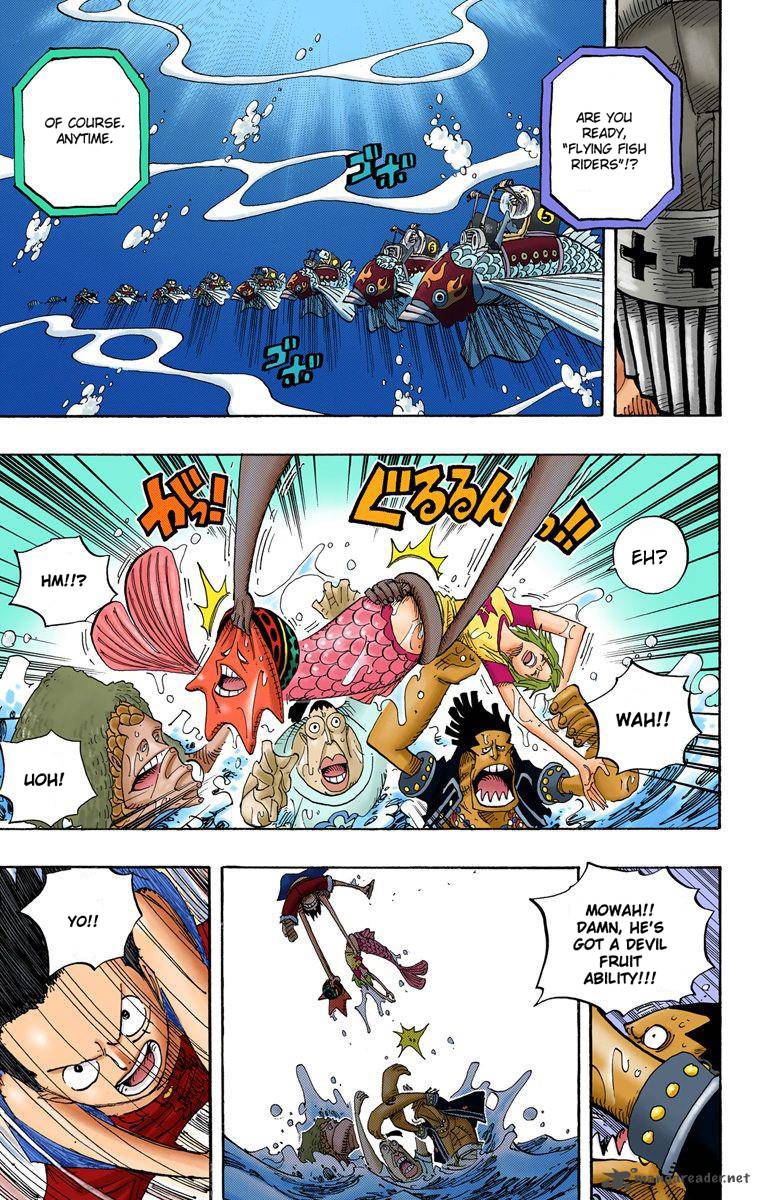 One Piece Colored Chapter 492 Page 18