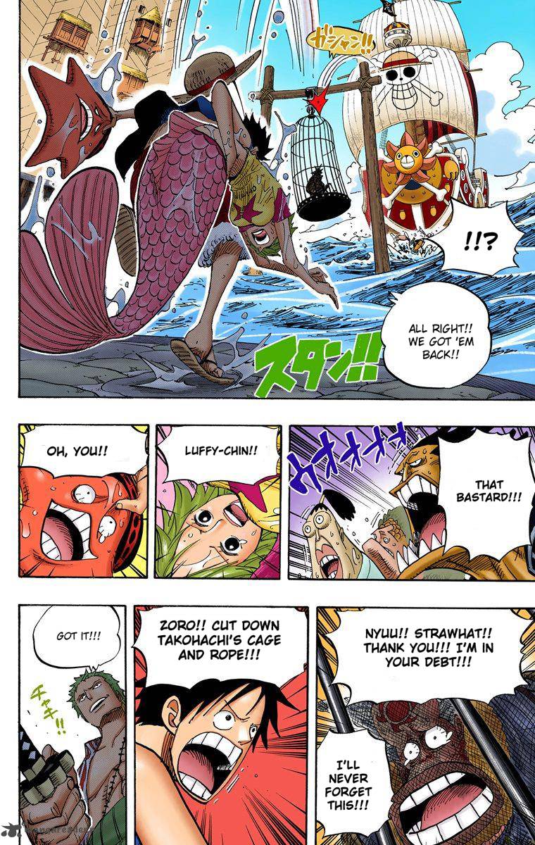 One Piece Colored Chapter 492 Page 19