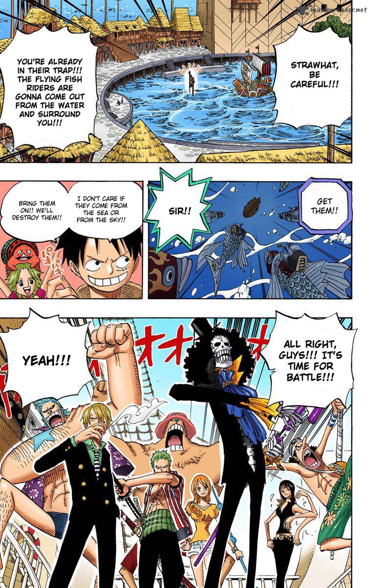 One Piece Colored Chapter 492 Page 20