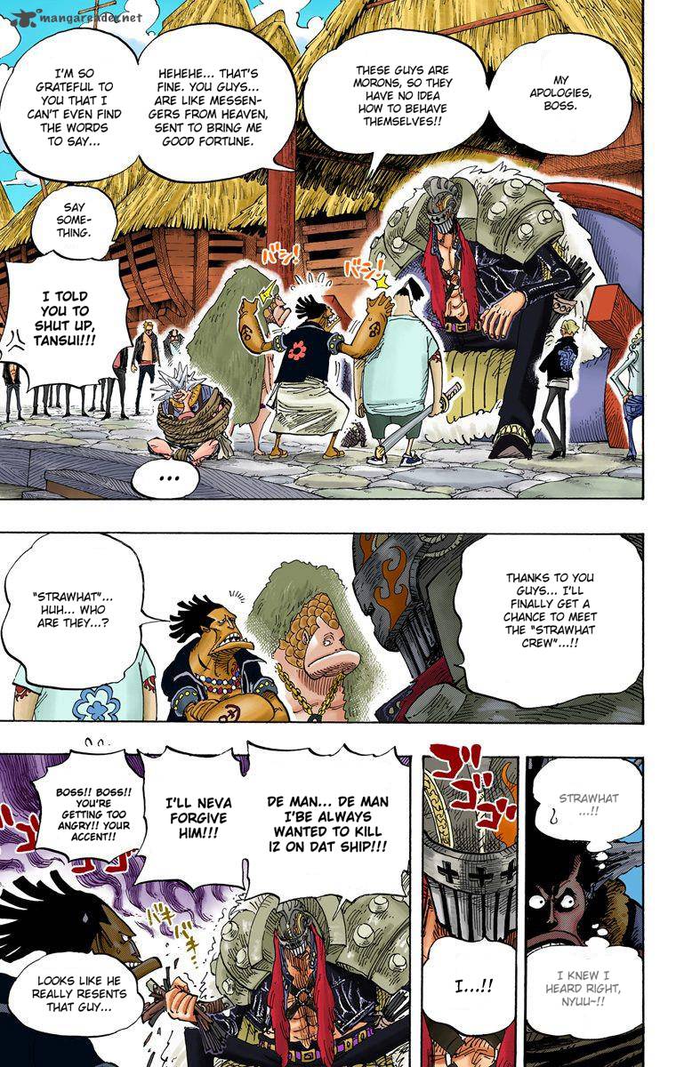 One Piece Colored Chapter 492 Page 8