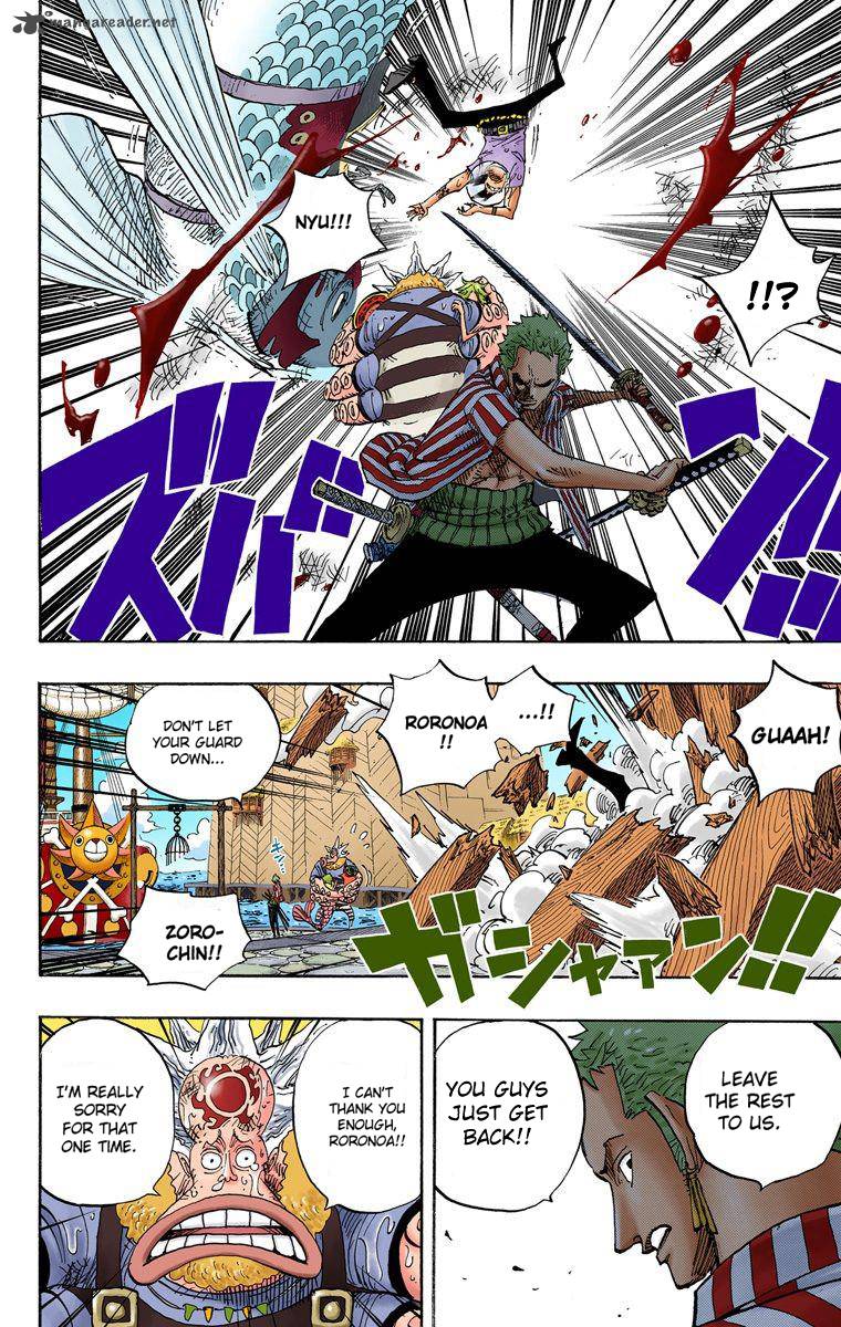 One Piece Colored Chapter 493 Page 11