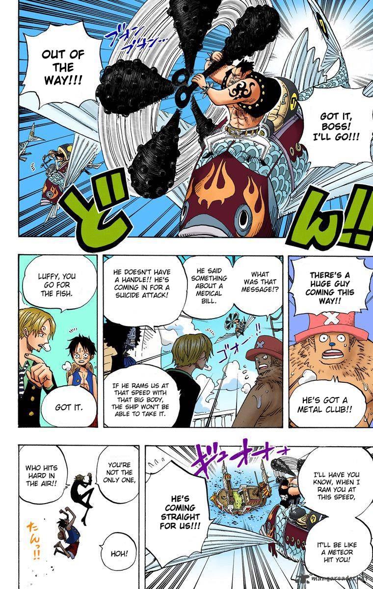 One Piece Colored Chapter 493 Page 13