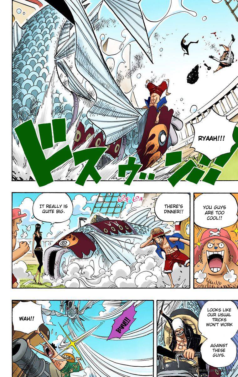 One Piece Colored Chapter 493 Page 15