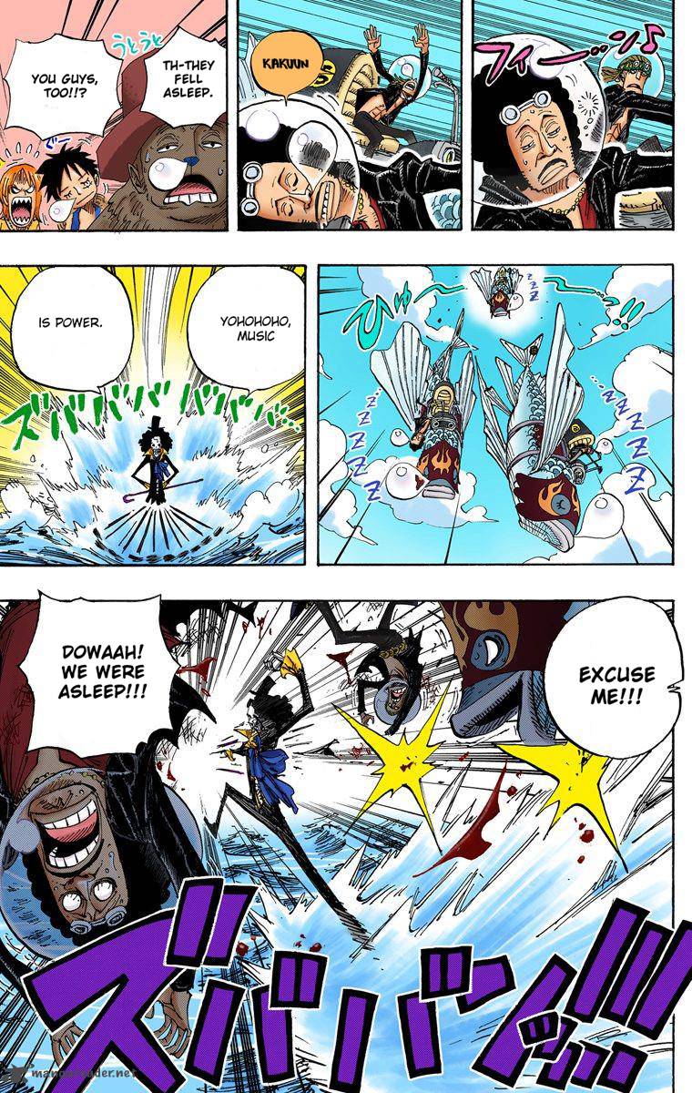 One Piece Colored Chapter 493 Page 18