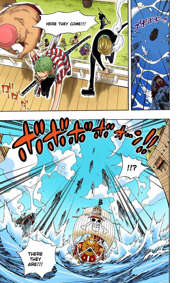 One Piece Colored Chapter 493 Page 4