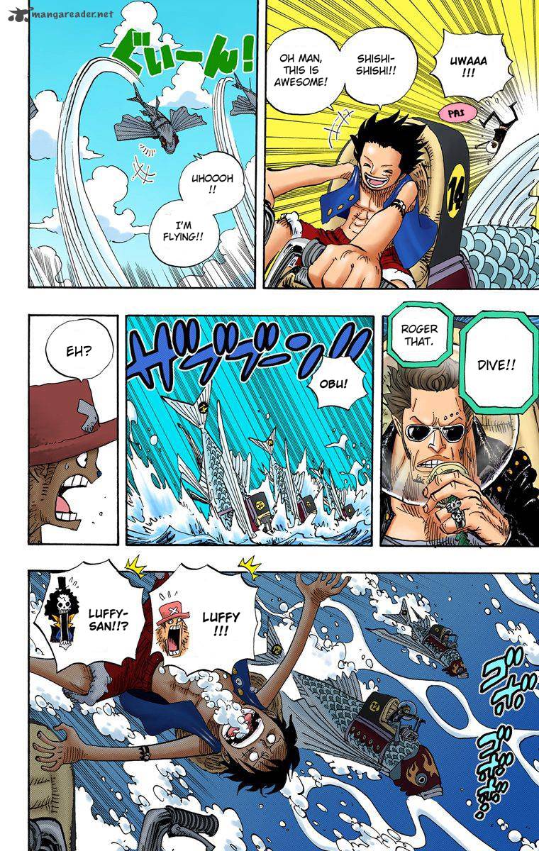 One Piece Colored Chapter 493 Page 7