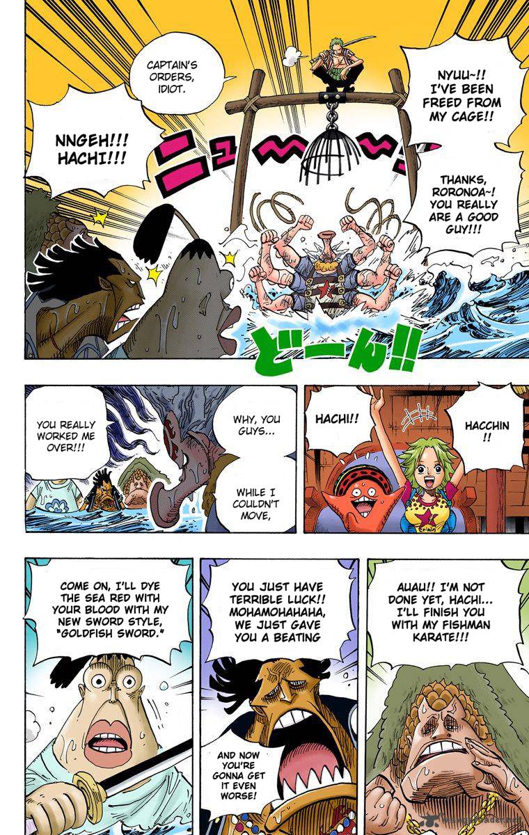 One Piece Colored Chapter 493 Page 9