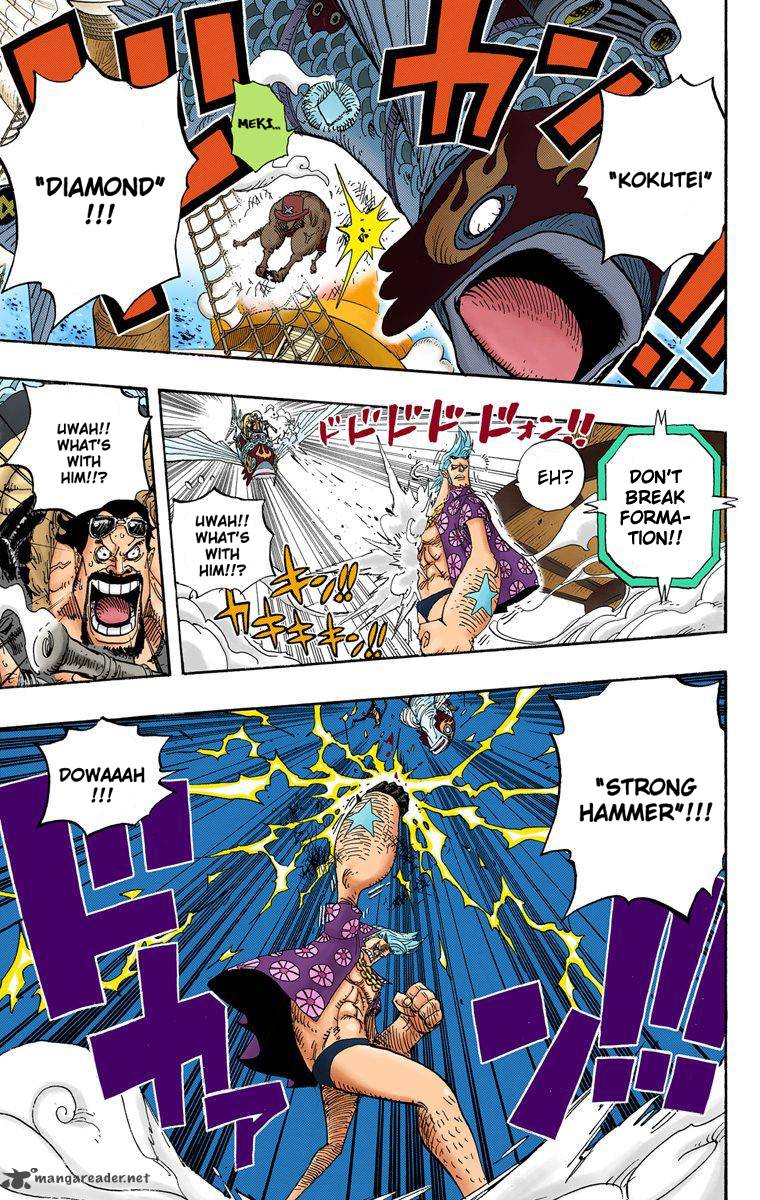 One Piece Colored Chapter 494 Page 8