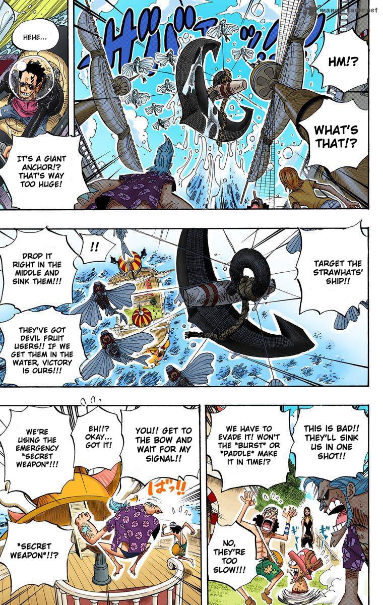 One Piece Colored Chapter 495 Page 10