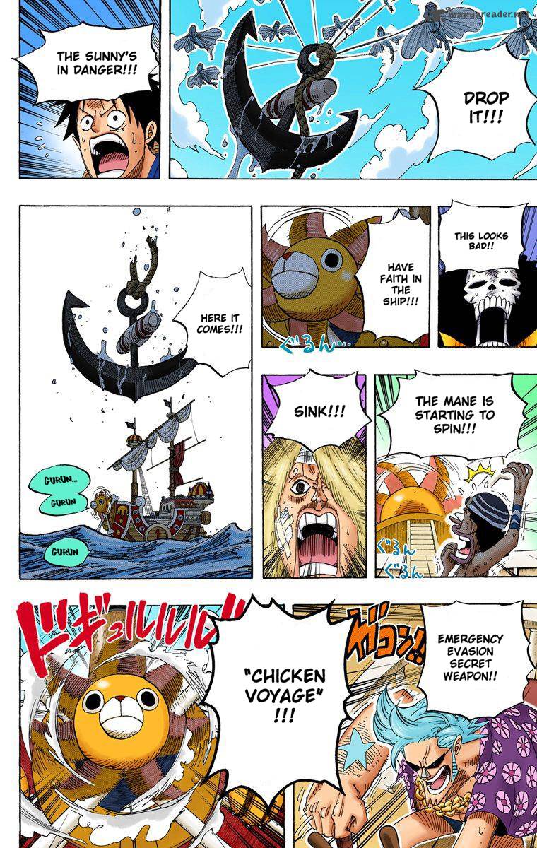 One Piece Colored Chapter 495 Page 11