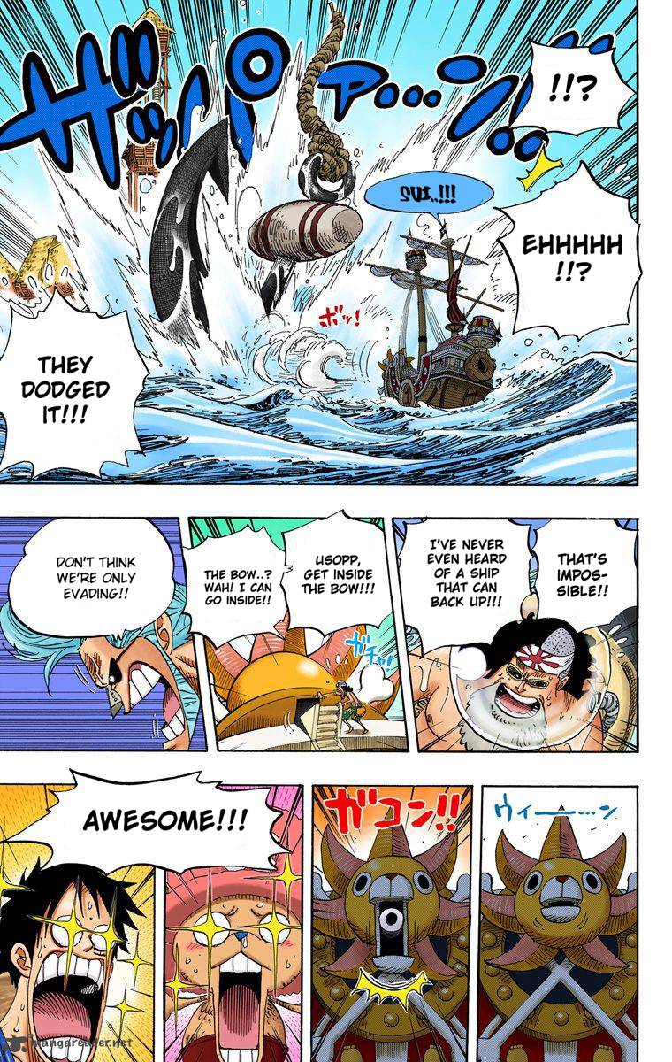 One Piece Colored Chapter 495 Page 12