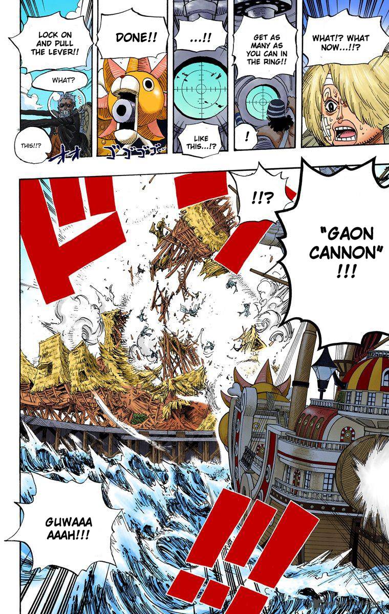 One Piece Colored Chapter 495 Page 13