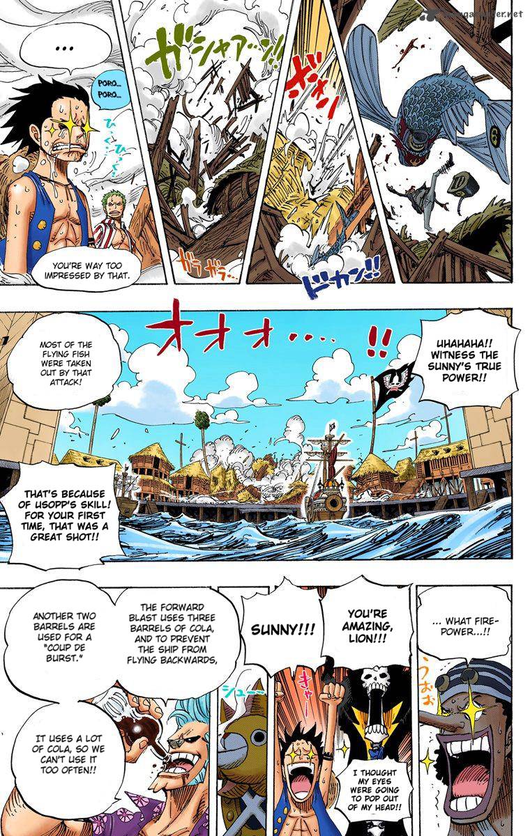 One Piece Colored Chapter 495 Page 14