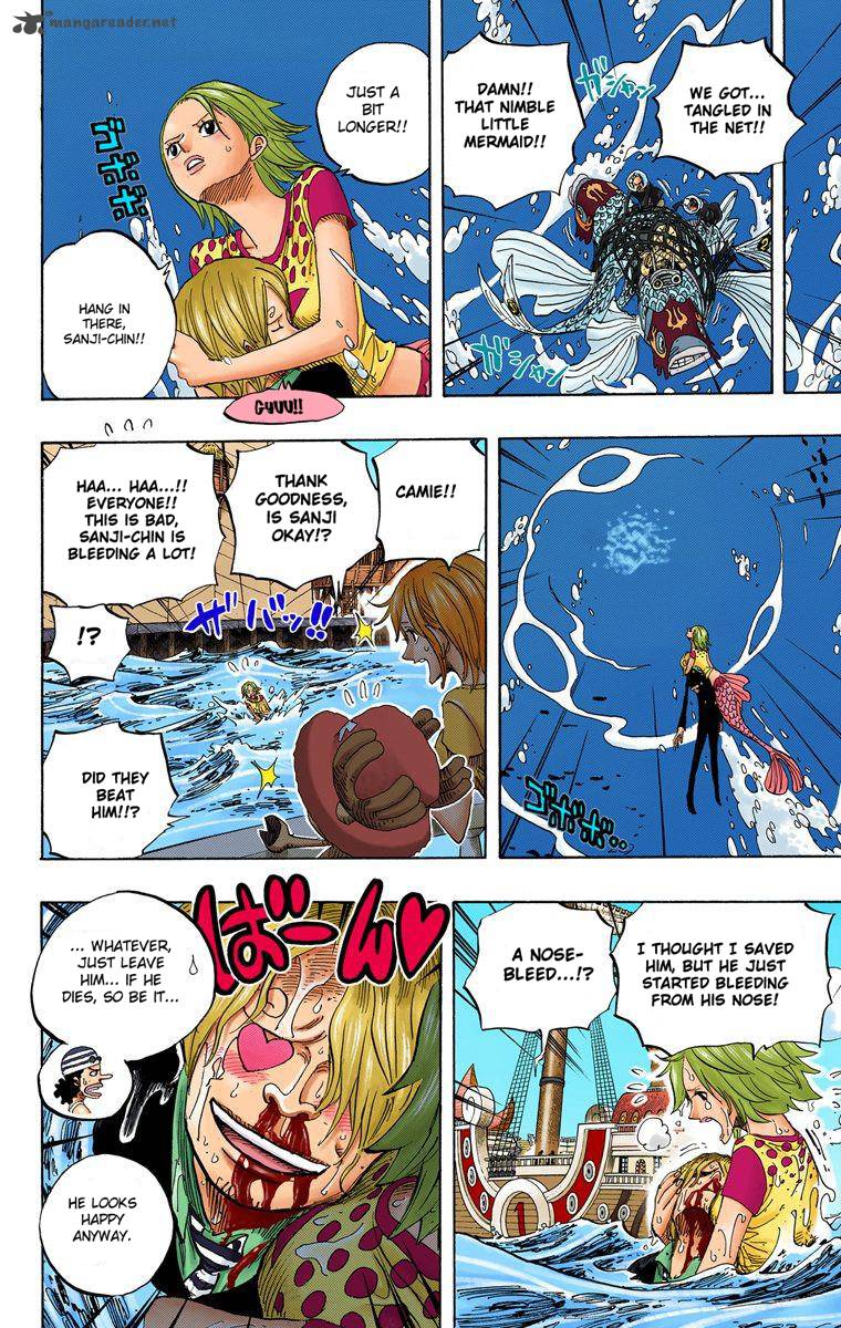 One Piece Colored Chapter 495 Page 15
