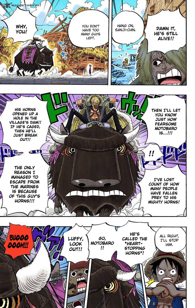 One Piece Colored Chapter 495 Page 16