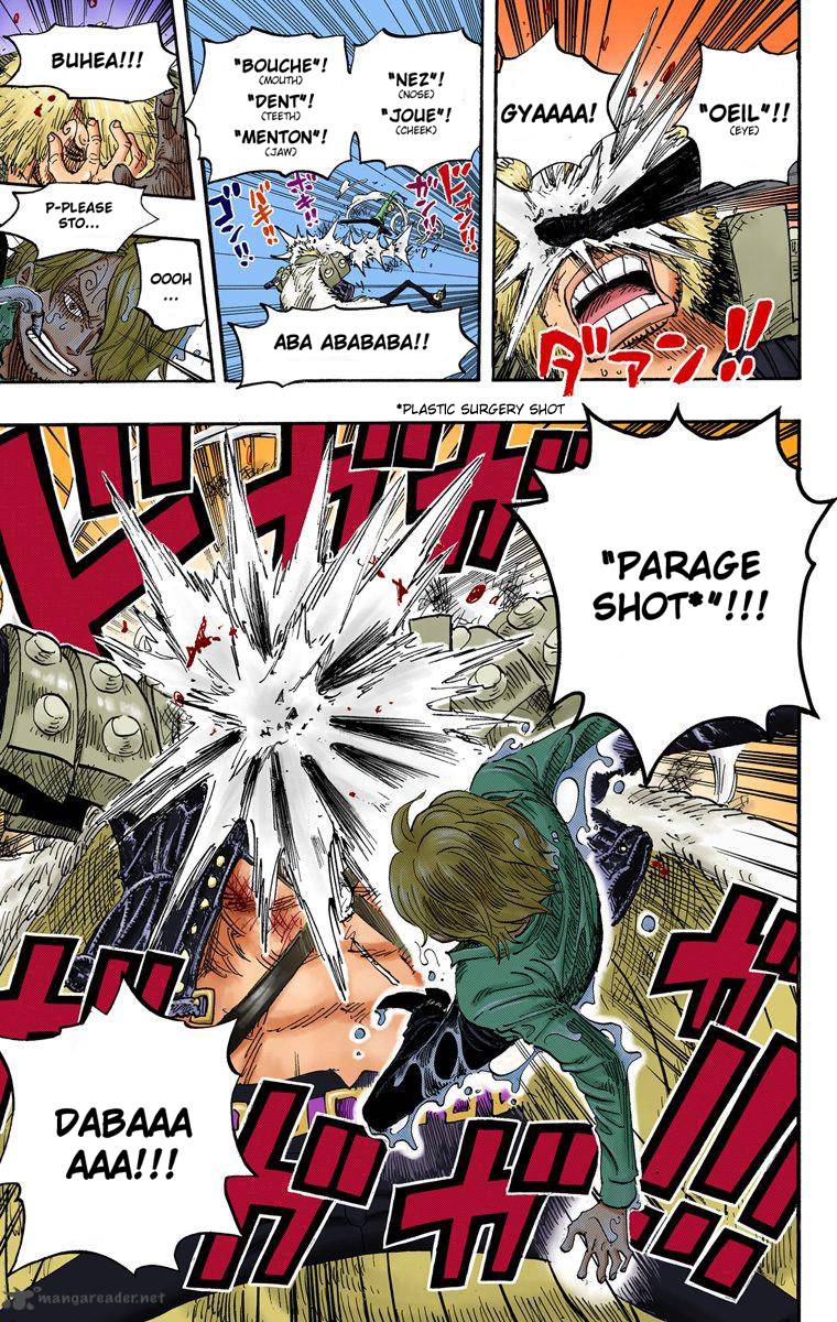 One Piece Colored Chapter 495 Page 20