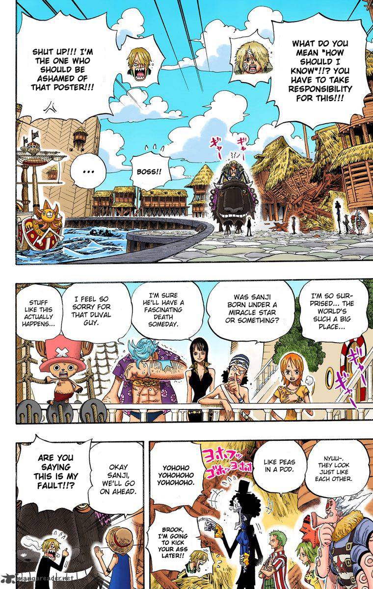 One Piece Colored Chapter 495 Page 3