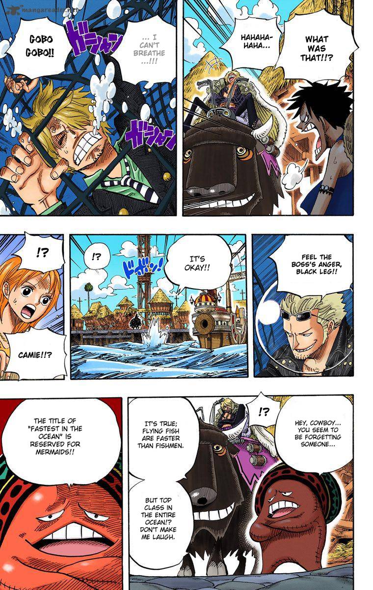 One Piece Colored Chapter 495 Page 8