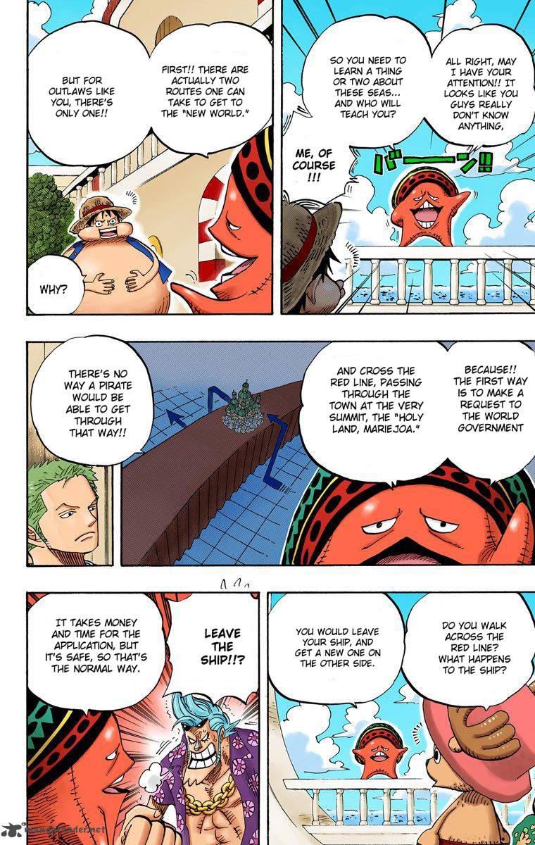 One Piece Colored Chapter 496 Page 11