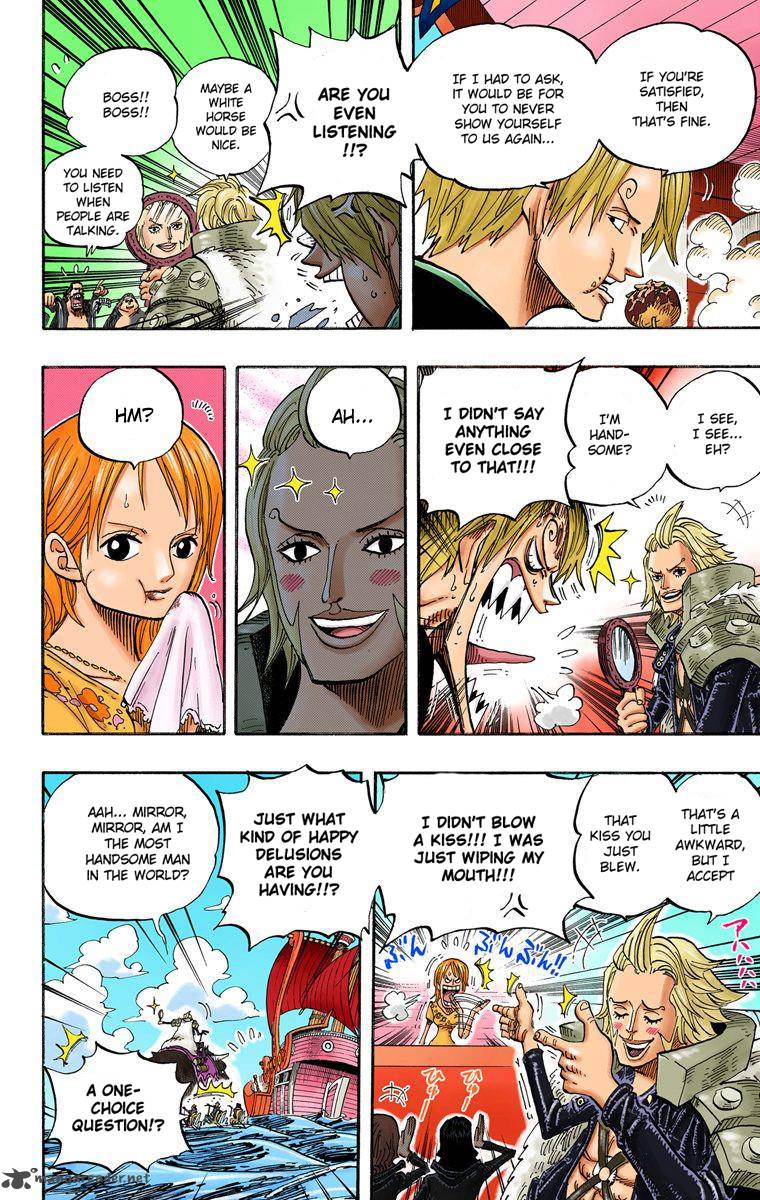 One Piece Colored Chapter 496 Page 7