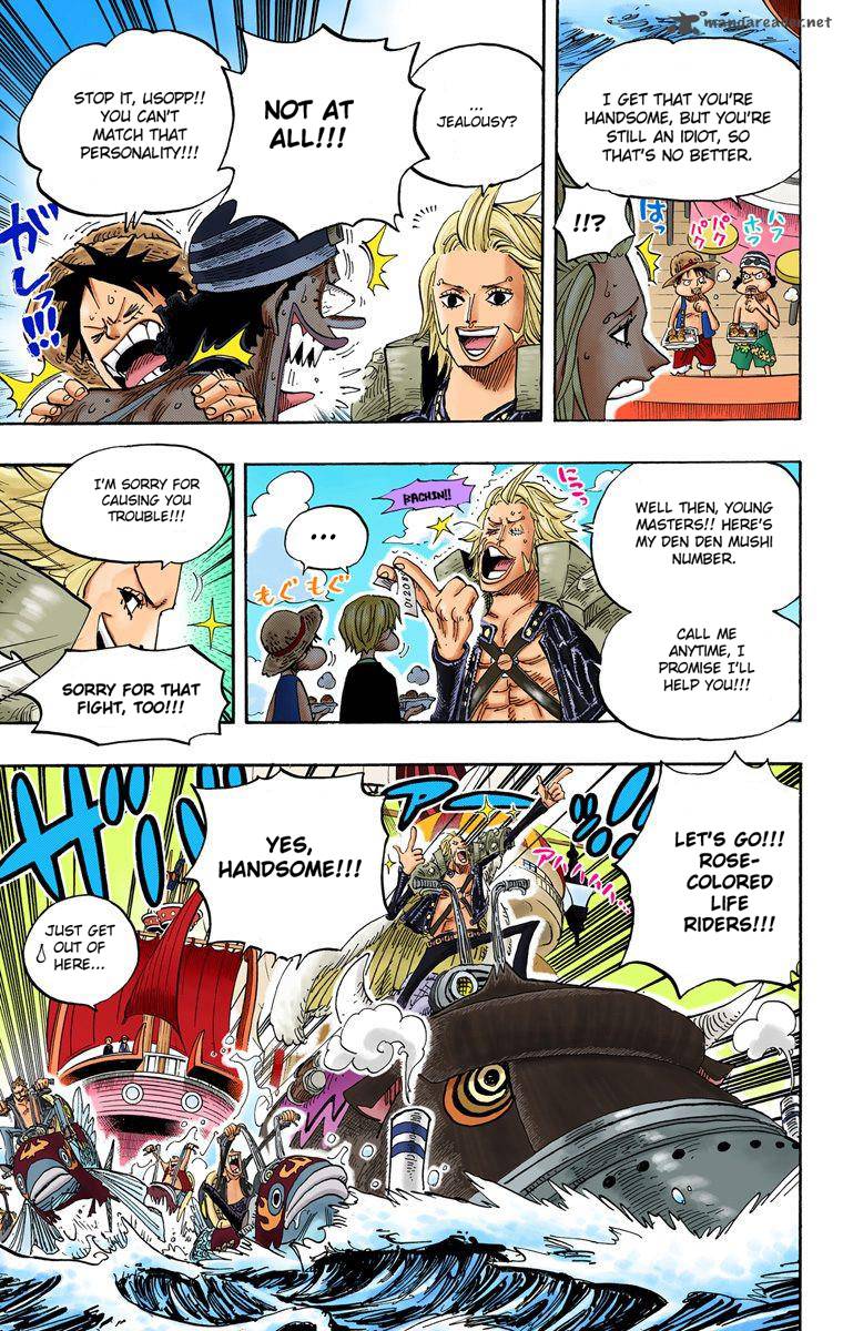 One Piece Colored Chapter 496 Page 8
