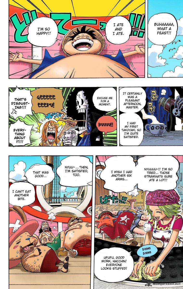 One Piece Colored Chapter 496 Page 9