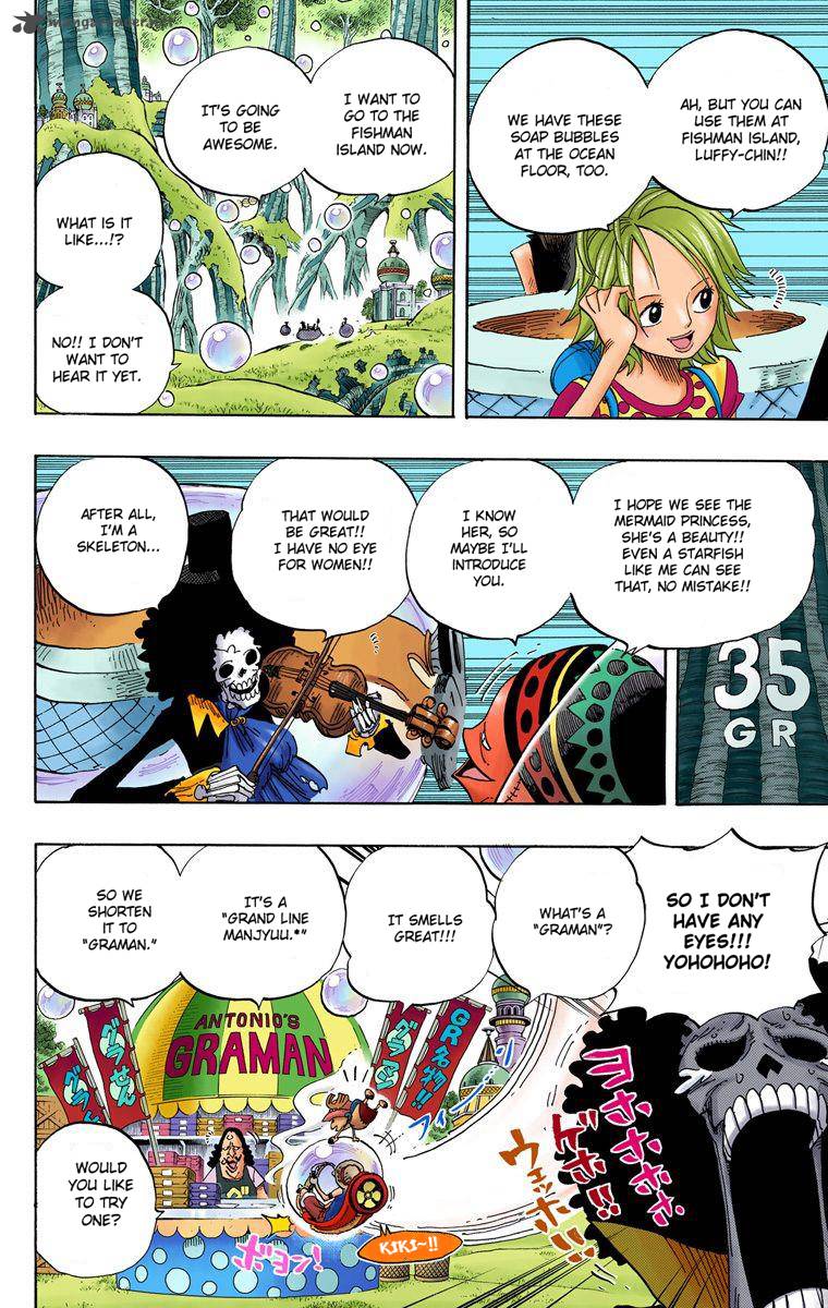 One Piece Colored Chapter 497 Page 11
