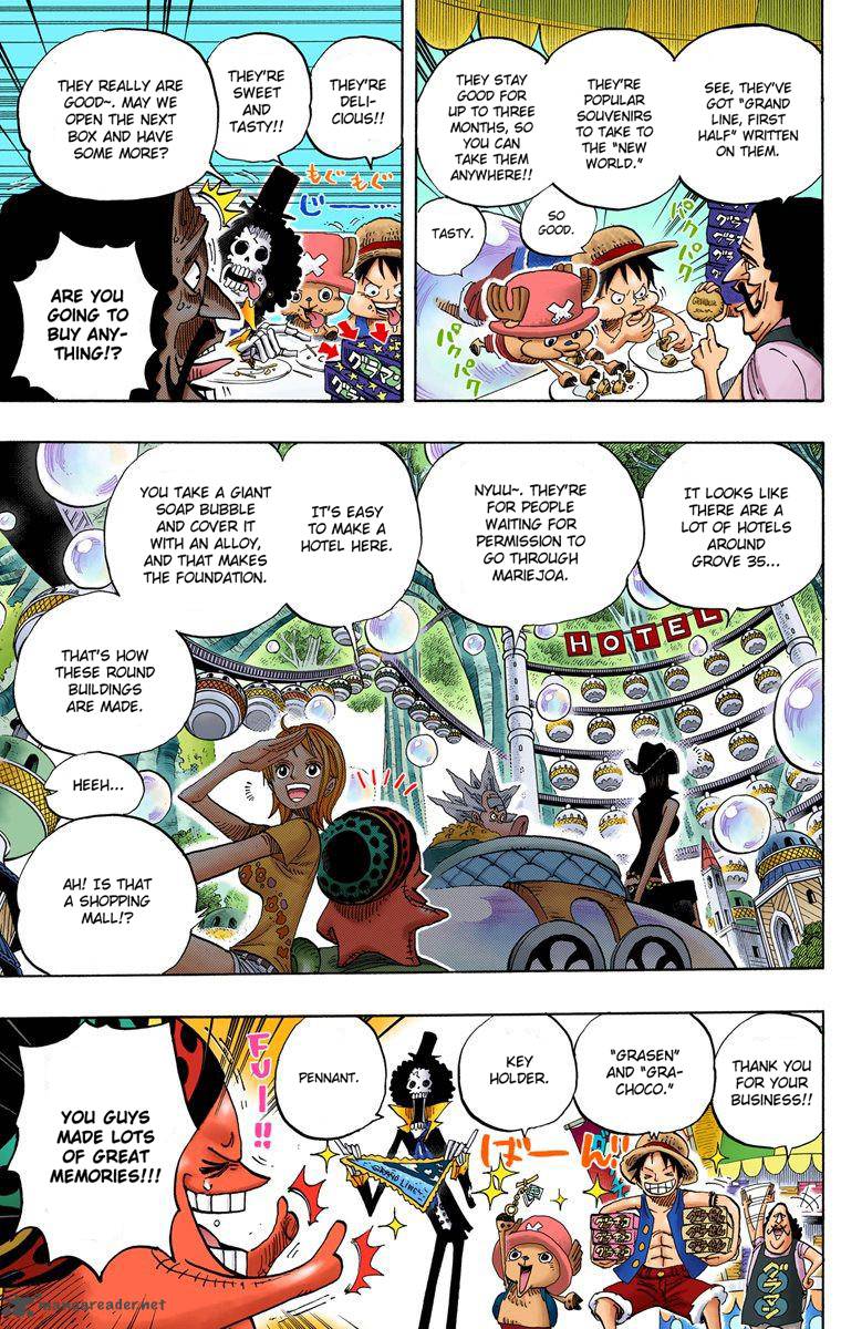 One Piece Colored Chapter 497 Page 12