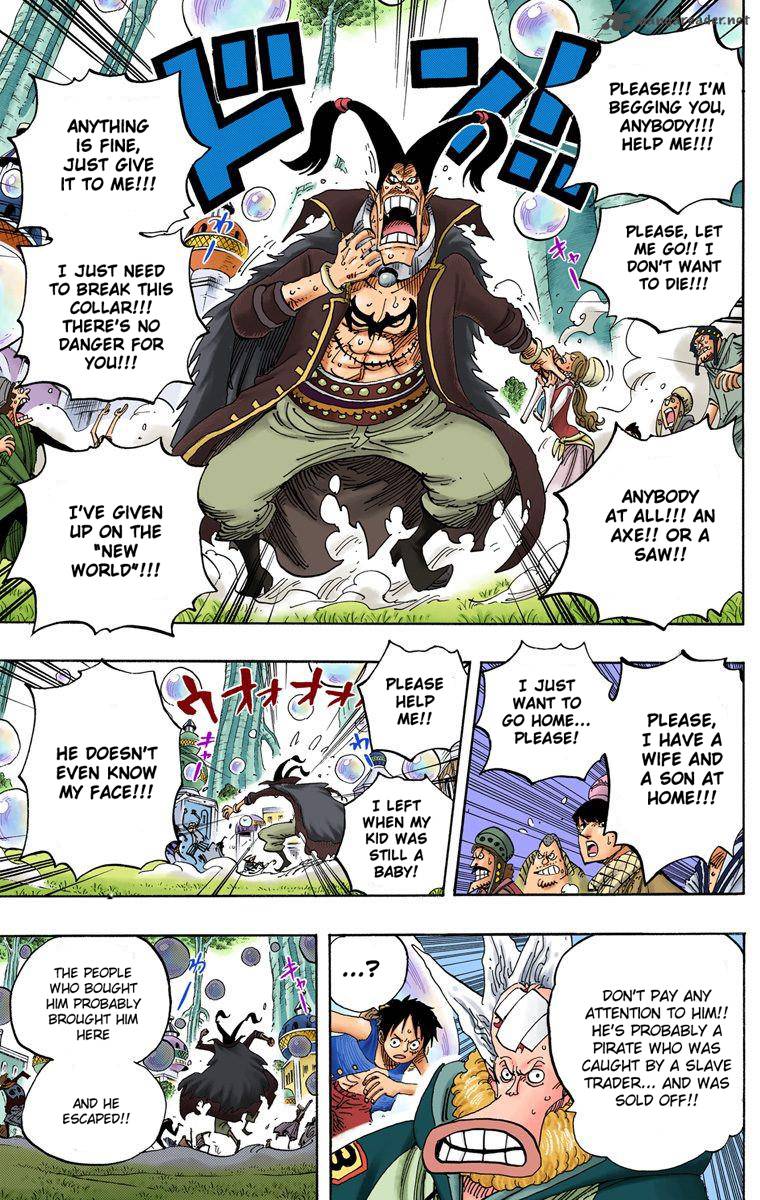 One Piece Colored Chapter 497 Page 14