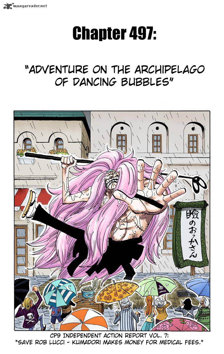 One Piece Colored Chapter 497 Page 2
