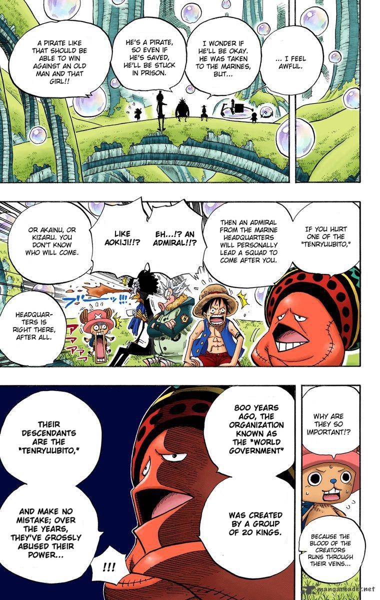 One Piece Colored Chapter 497 Page 20