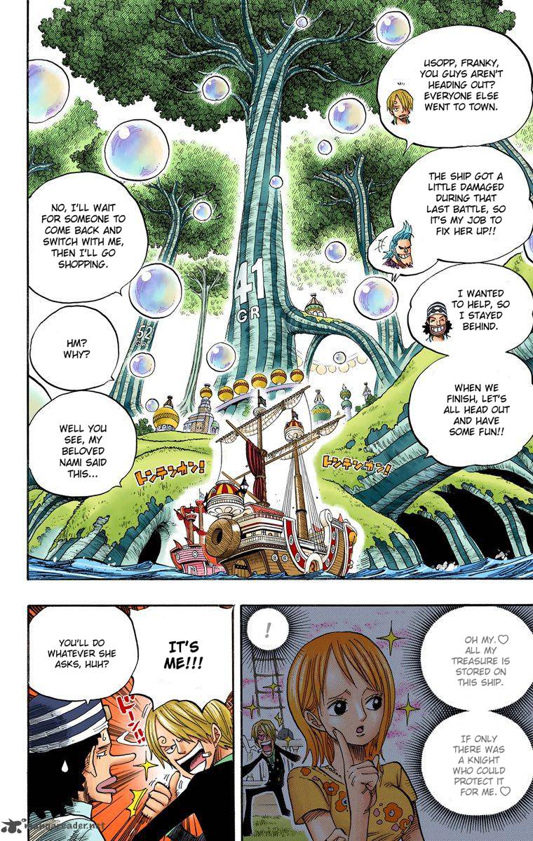 One Piece Colored Chapter 497 Page 3