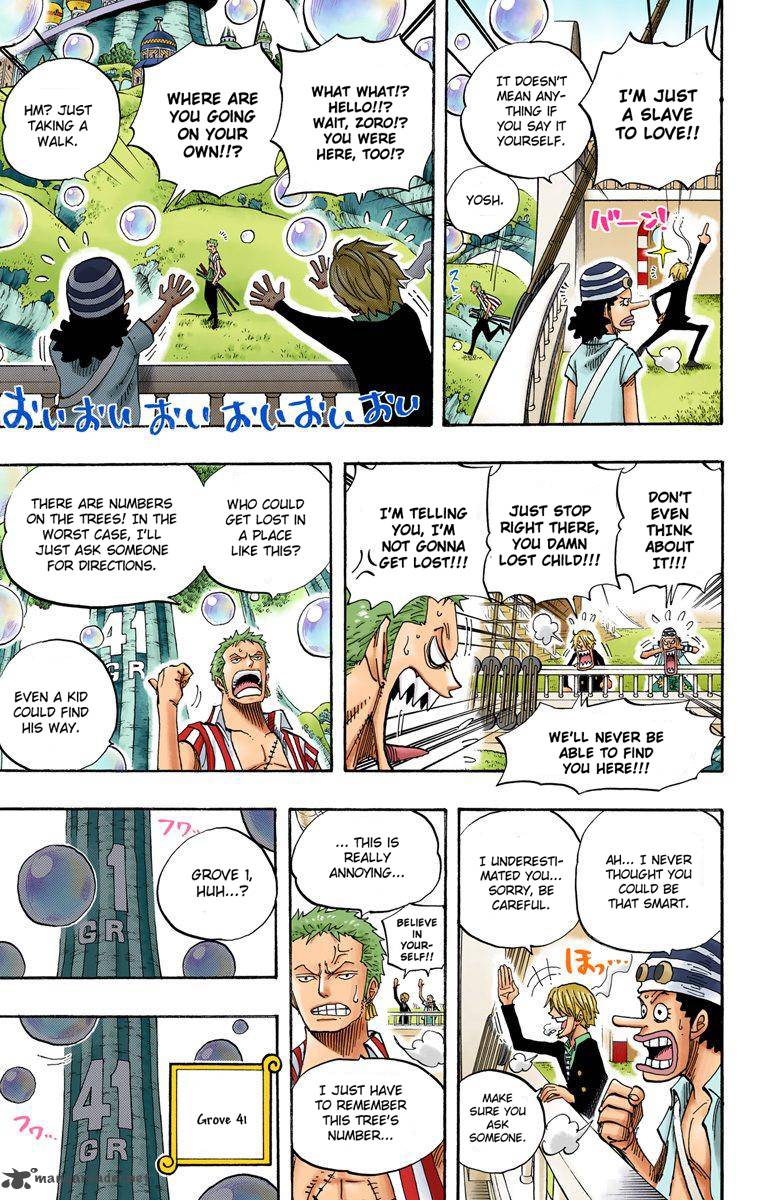 One Piece Colored Chapter 497 Page 4
