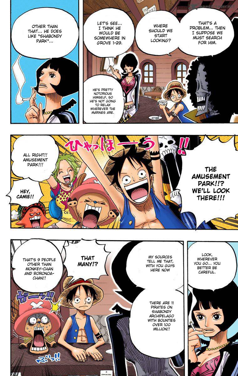 One Piece Colored Chapter 498 Page 11