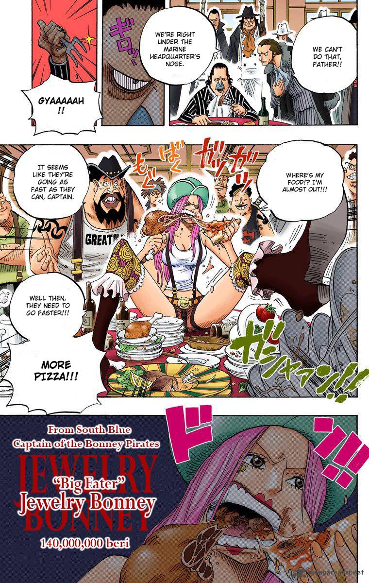 One Piece Colored Chapter 498 Page 14