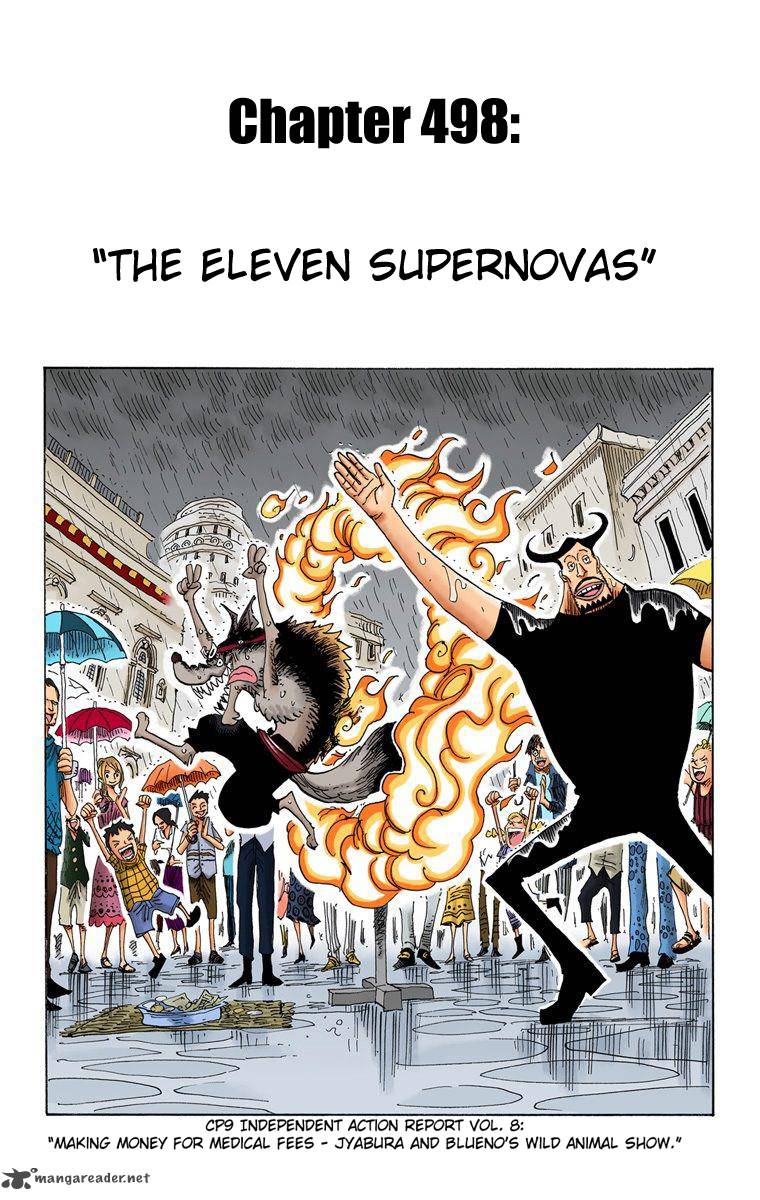 One Piece Colored Chapter 498 Page 2